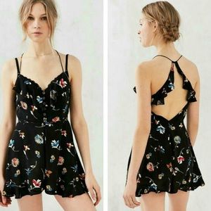 Kimchi blue ruffle romper